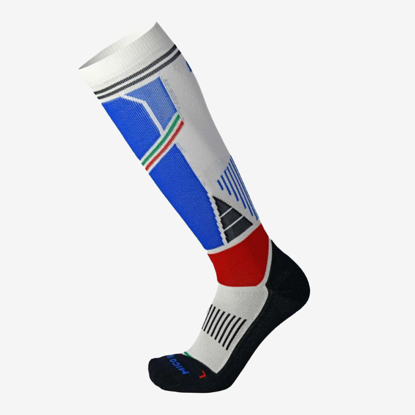 MICO odr smučarske nogavice CA00102 001 MEDIUM WEIGHT M1 WINTER PRO white