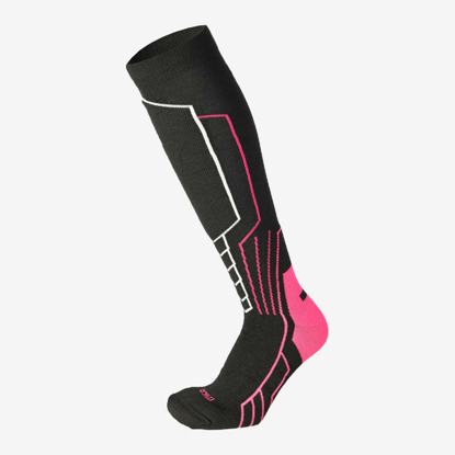 MICO odr smučarske nogavice CA00227 159 MEDIUM WEIGHT WARM black pink