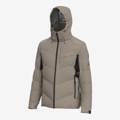 FISCHER m smučarska bunda AFMFR06006 G71325 FLASH SKIJACKET cobblestone