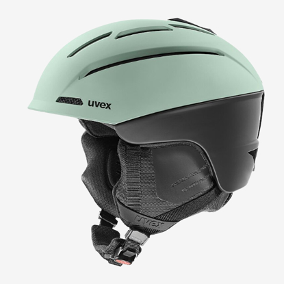 UVEX odr smučarska čelada S56632412 GRAVITATE oxid green-black matt