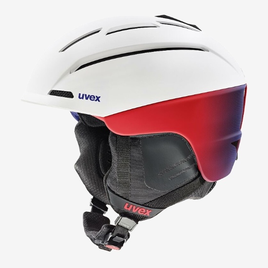 UVEX odr smučarska čelada S56632414 GRAVITATE white-grad magma matt