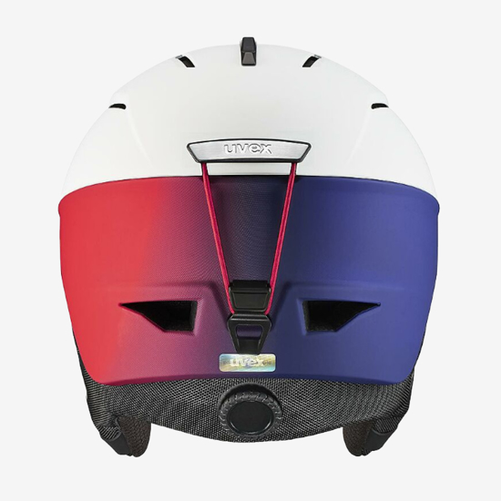 UVEX odr smučarska čelada S56632414 GRAVITATE white-grad magma matt