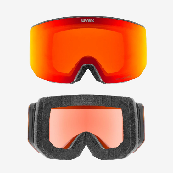 UVEX odr smučarska očala S5506652030 ATTRACT FM black red orange