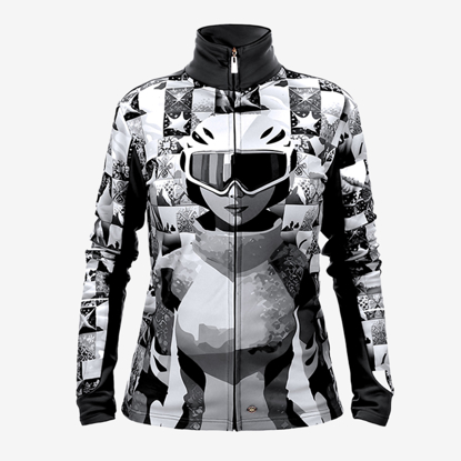 GRANADILLA ž jopica JG6086-1 001 OSA black grey