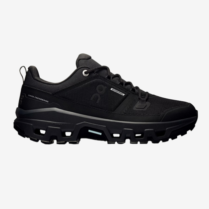 ON ž trail copati 3WF10141043 CLOUDROCK LOW WATERPROOF black black