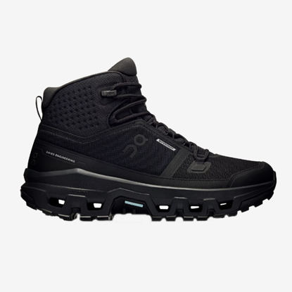 ON ž trail copati 3WF10131043 CLOUDROCK MID WATERPROOF black black