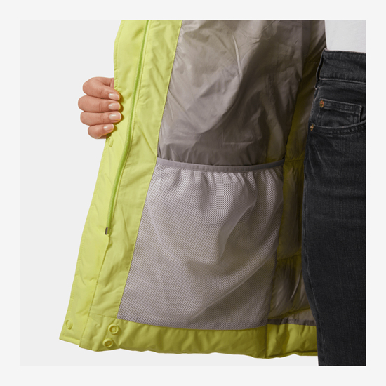 HELLY HANSEN ž plašč 53205 379 ADORE PUFFY PARKA sunny lime