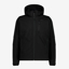 CMP m softshell 3A01787N U901 SOFTSHELL JACKET WITH DETACHABLE HOOD black