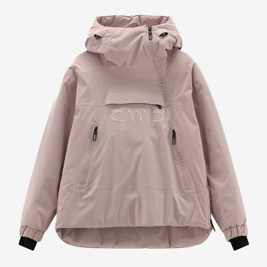 CMP ž jakna 35W4516 B319 HYBRID JACKET FIX HOOD rose dust