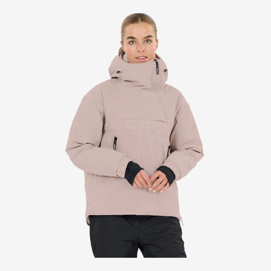 CMP ž jakna 35W4516 B319 HYBRID JACKET FIX HOOD rose dust