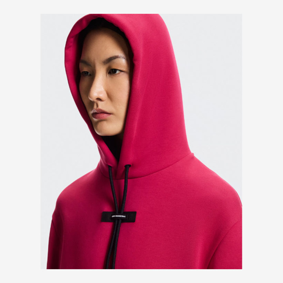 ON ž kapucar 1WF30363538 FOCUS TECH HOODIE grenadine