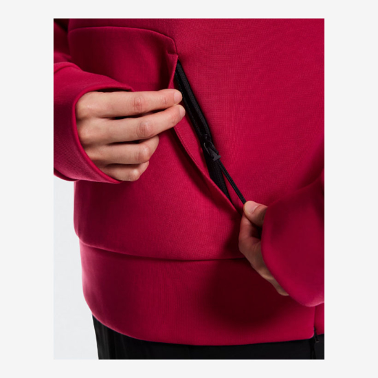 ON ž kapucar 1WF30363538 FOCUS TECH HOODIE grenadine