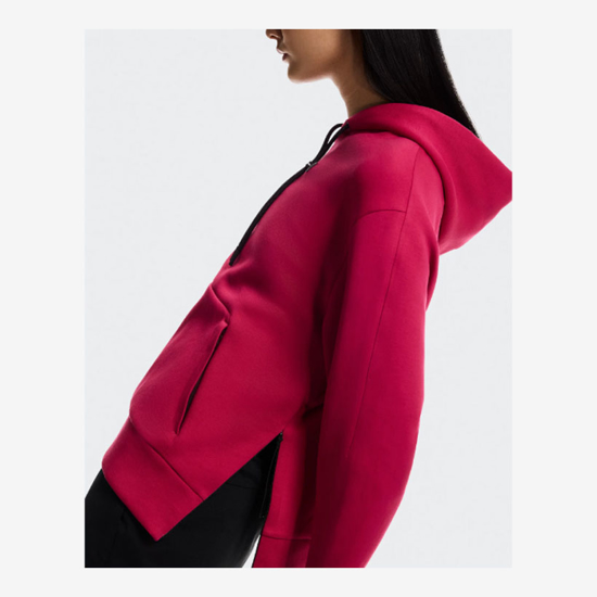 ON ž kapucar 1WF30363538 FOCUS TECH HOODIE grenadine