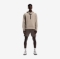 ON m kapucar FOCUS TECH HOODIE desert