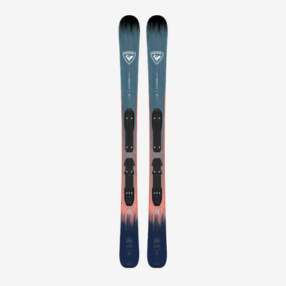 ROSSIGNOL otr smučarski set RAOJC03 RALLYBIRD JR+KID 4 blue purple red