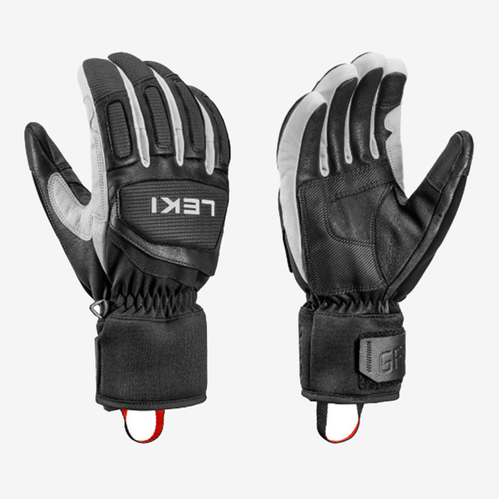 LEKI odr smučarske rokavice 655882302 GRIFFIN PRO ZERO black white
