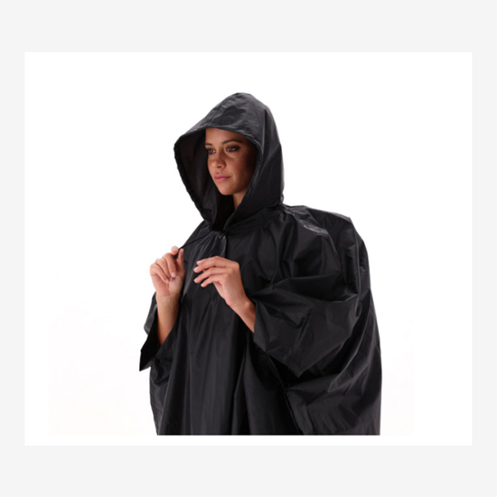 CMP pelerina 35X7847 U901 UNISEX  RAIN PONCHO black