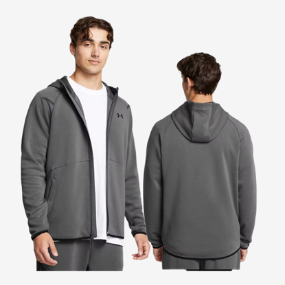 UNDER ARMOUR m jopica 1389352-025 UNSTOPPABLE FLEECE FULL-ZIP HOODIE castlerock