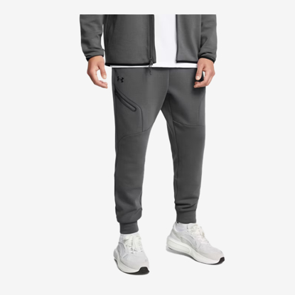 UNDER ARMOUR m hlače 1389353-025 UNSTOPPABLE FLEECE PANTS castlerock