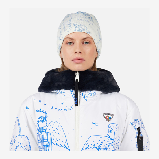 ROSSIGNOL ž smučarska bunda RLOWJ24 120 JCC YETI REVERSIBLE SKI JACKET snow angel artic print