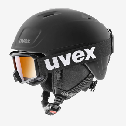 UVEX otr smučarska čelada set S56S31713 VITI SET  black matt