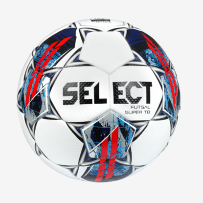 SELECT nogometna žoga SUPER TB BELA V22 FIFA white blue
