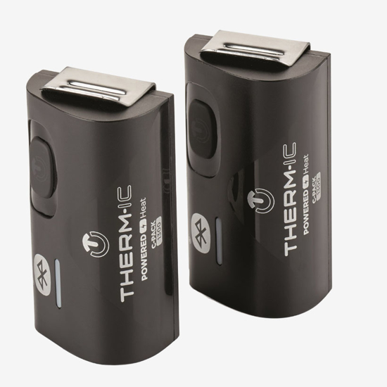 THERMIC grelni vložek T44-0201-200 SET HEAT FLAT INSOLE AND C-PACK 1300 B BATTERIES black