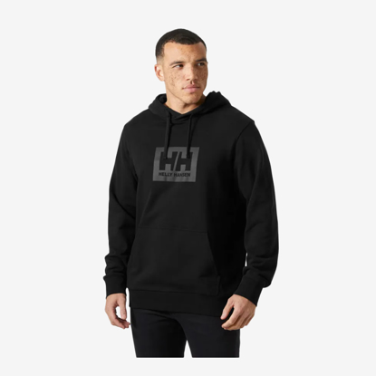 HELLY HANSEN m kapucar 54526 990 BOX HOODIE black