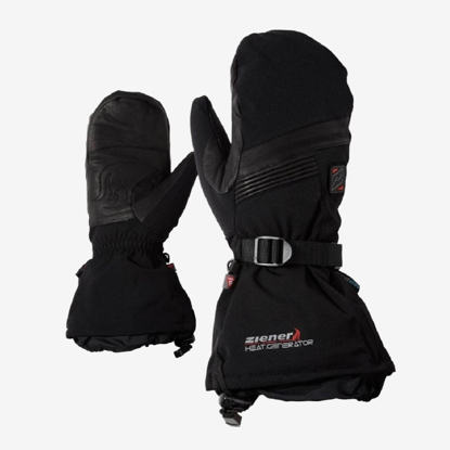 ZIENER odr smučarske rokavice 801021 12 GION AS(®) PR HOT MITTEN black