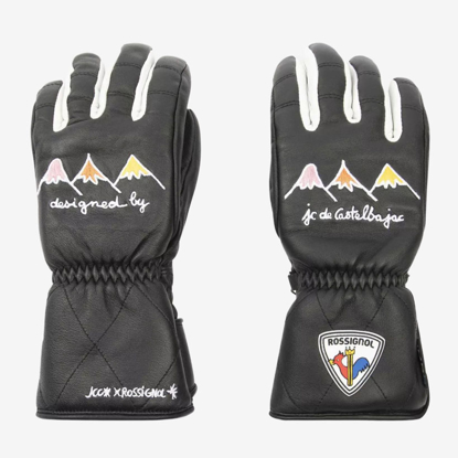 ROSSIGNOL ž smučarske rokavice RLNWG12 200 SUBLIME LEATHER IMP'R SKI GLOVES  black