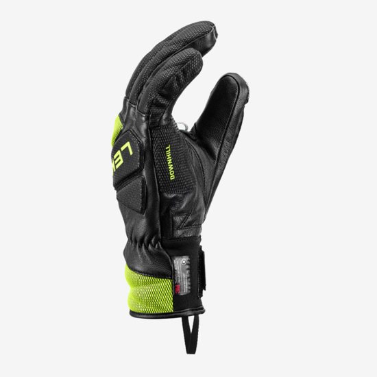 LEKI odr smučarske rokavice 654804301 WCR VENOM DH 3D black green