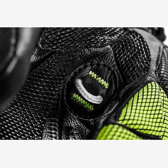 LEKI odr smučarske rokavice 654804301 WCR VENOM DH 3D black green