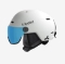 TRIPOINT smučarska čelada TRDKOVA VISOR matt white