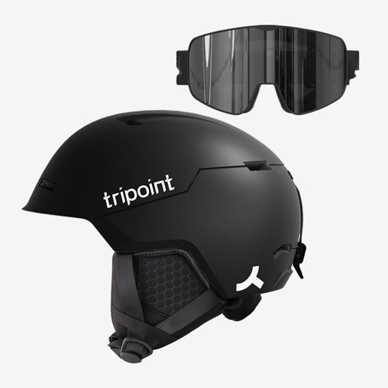 TRIPOINT odr smučarska čelada set TH0004H001 TRDKOVA+TUMBA matt black