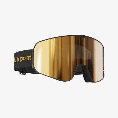 TRIPOINT odr smučarska očala TG003G002 109 TUMBA PEAK Matt Black Brown