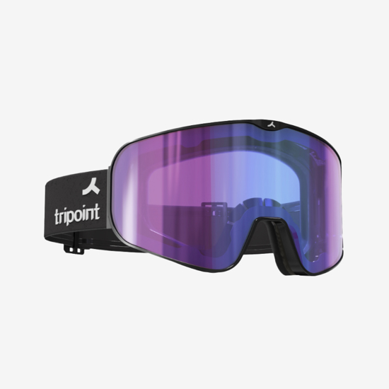 TRIPOINT odr smučarska očala TG003G007 109 TUMBA PEAK Matt Black Violet