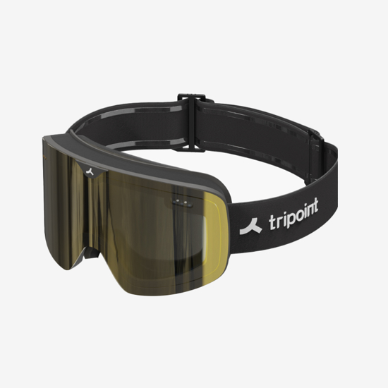 TRIPOINT odr smučarska očala TRIG101-BL-112 101 SHICENG DASHAN Matt Black Brown
