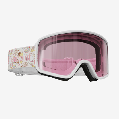 TRIPOINT otr smučarska očala TG0002G013 113 MOUNT RORAIMA matt white pink