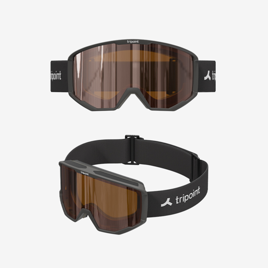 TRIPOINT odr smučarska očala TRIG106-BL-102S 106 FRONTIER black