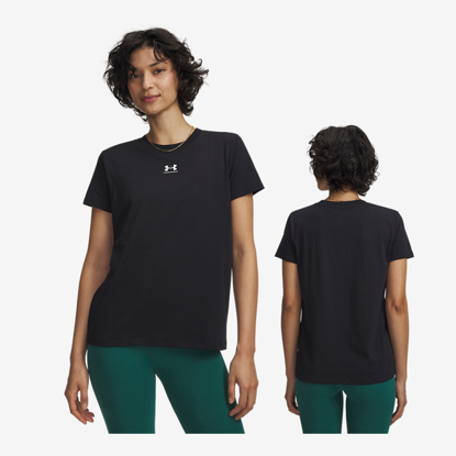 UNDER ARMOUR ž majica 1383648-001 CAMPUS CORE black