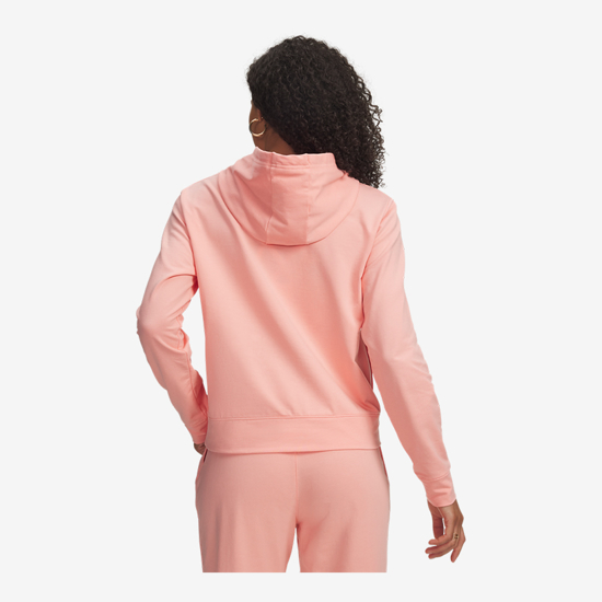 UNDER ARMOUR ž kapucar 6011015-603 SPORT TERRY HOODIE pink white