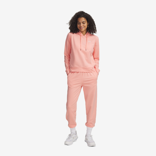 UNDER ARMOUR ž hlače 6011020-603  SPORT TERRY JOGGER pink white