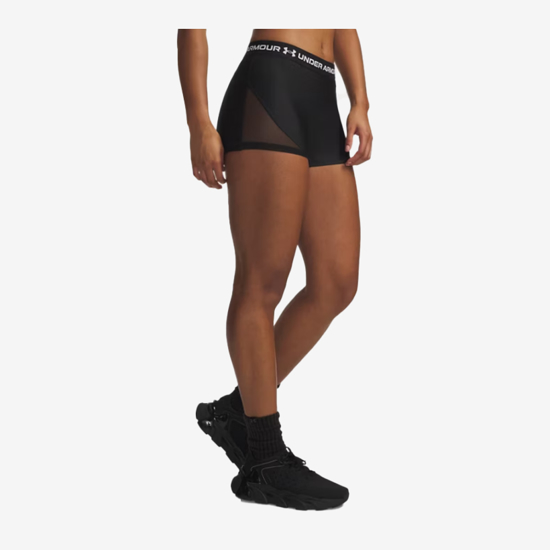 UNDER ARMOUR ž hlače 6011354-008 HEATGEARE MESH SHORTY black