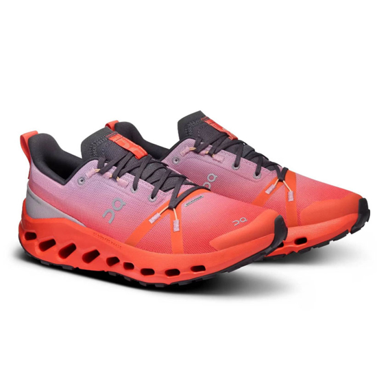 On ž trail copati 3WE10291906 CLOUDSURFER TRAIL WATERPROOF mauve flame