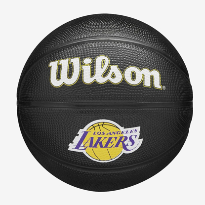 WILSON košarkarska žoga WZ4017601 NBA TEAM TRIBUTE MINI LA LAKERS black