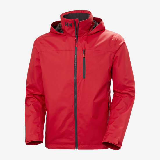 HELLY HANSEN m jakna 34443 162 HOODED SAILING JACKET 2.0 red
