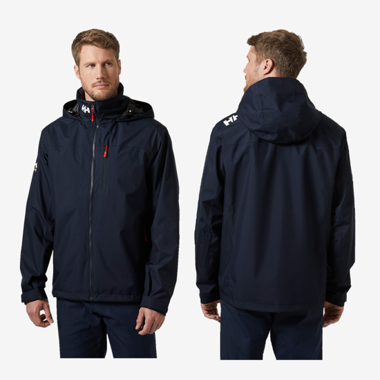 HELLY HANSEN m jakna 34443 597 HOODED SAILING JACKET 2.0 navy