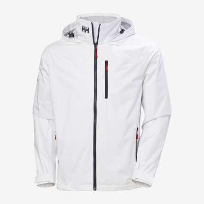 HELLY HANSEN m jakna 34443 001 HOODED SAILING JACKET 2.0 white