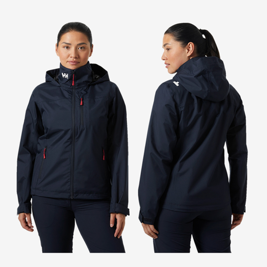 HELLY HANSEN ž jakna 34448 597 CREW HOODED SAILING JACKET 2.0 navy