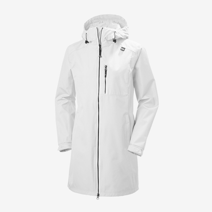 HELLY HANSEN ž plašč 55964 002 LONG BELFAST JACKET white